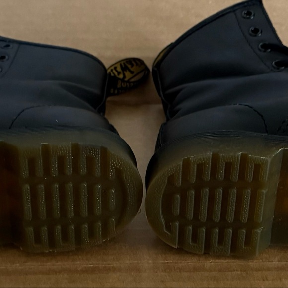 Dr. Martens Black Heeled Boots - Picture 1 of 7